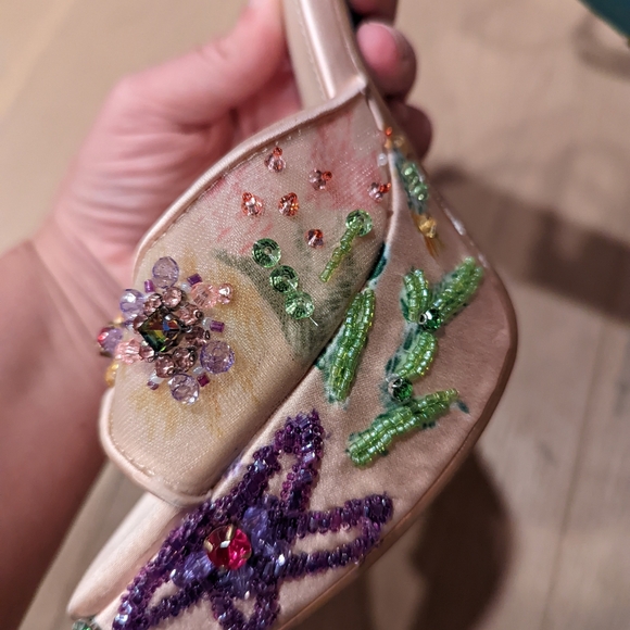 Betsey Johnson Women's Embellished Platform Heels - Picture 11 of 15